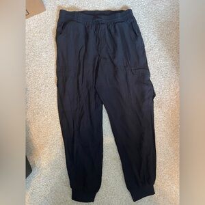 INC International Concepts Black Cargo Jogger Pants - Size XL